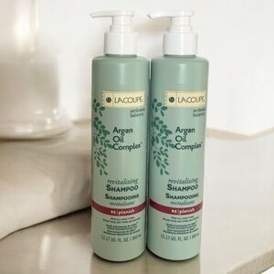 LACOUPE Argan Oil Complex Revitalizing Shampoo | 12.17 oz | Set of 2